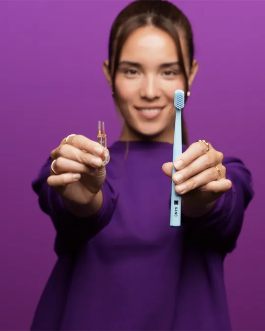 SUPER DUO PACK: toothbrush & FREE interdentals